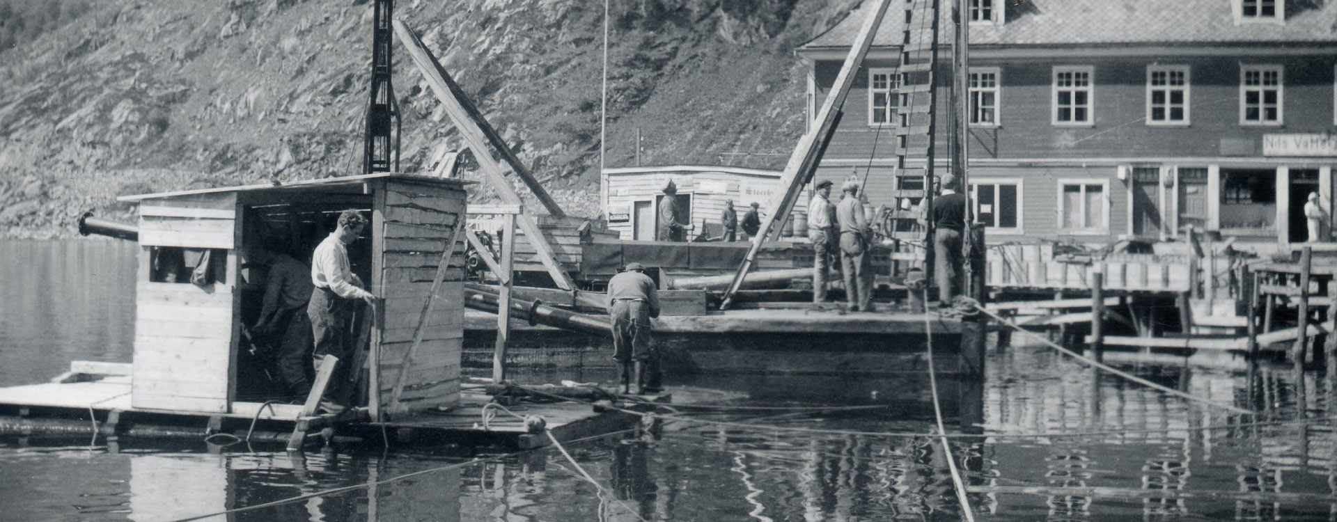 Malena Kafé i Vadheim - Historie